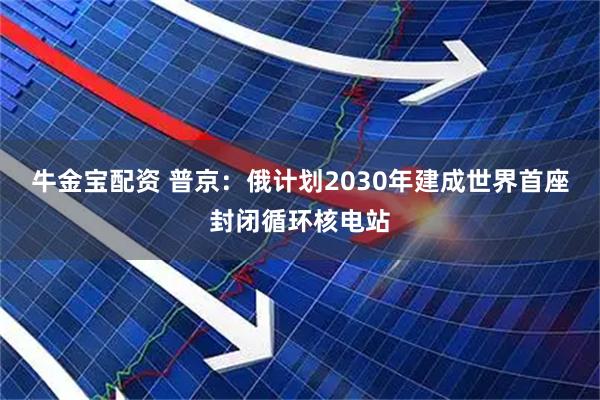 牛金宝配资 普京：俄计划2030年建成世界首座封闭循环核电站